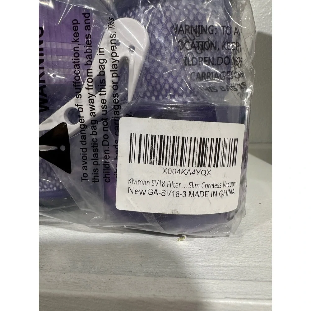 Kiviman SV18 Filter Slim Coreless Vacuum‎ Replacement Parts New GA SV18 3